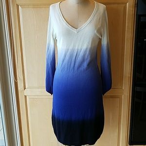 Andrew Marc dip dyed sweater dress